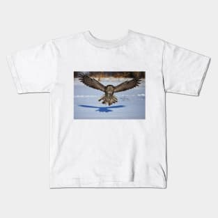 In your face - Great Grey Owl Kids T-Shirt